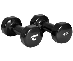 CHRISTOPEIT SPORT vinila hanteles - Beauty Bells 2x4kg (paris)