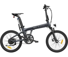 None Folding electric bicycle ADO A20S AIR with front suspension, pilka