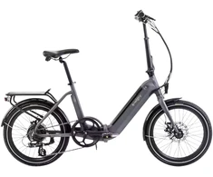Folding electric bicycle ROMET E-Wigry 1.0, dark pilka