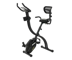 Folding exercise bike CHRISTOPEIT S-Bike Velo Fit, juodas