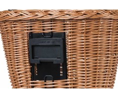 Front basket BASIL Bremen Wicker KF, removable