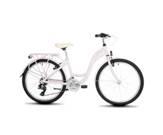Girls' bicycle ROMET Panda 1, 24" violetinė-baltas