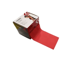 None Gymnastics rubber TOORX Elastic Band, medium, 25 m, red