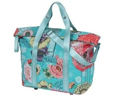 Handlebar bag BASIL Bloom Field 8-11L, mėlynas-floral