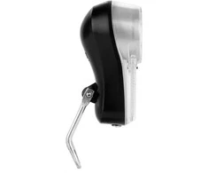 Headlight AXA CITY BATTERY ON-OFF/BRACKET-MOUNTED/BL