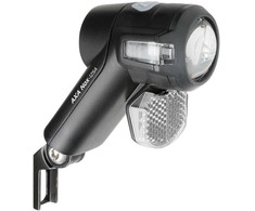 Dviračio priekinis žibintas Axa Nox Sport, juodas