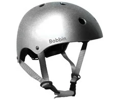 Helmet BOBBIN Disco, sidabrinis