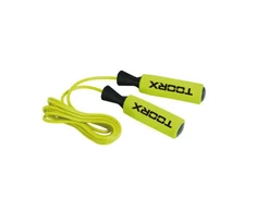Jump rope TOORX Jump Rope with Soft Grips, yellow