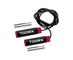 Jump rope TOORX PVC Jump Rope, juodas-red