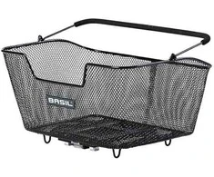 Luggage frame basket BASIL Base M MIK, juodas