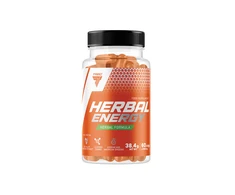 Natūralios energijos kapsulės TREC Herbal Energy, 60 kapsulių
