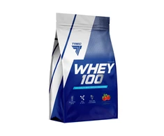Protein powder TREC WHEY 100, Strawberry, 900g