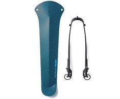 Rear fender ASS SAVERS Win Wing 2 Road Mėlyna Dot
