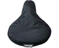 Basil Noir Saddle Cover Juodas (BAS- 50461)