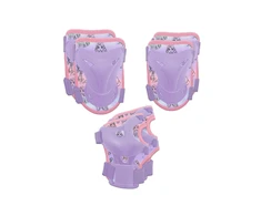 None SevenPolska Frozen protectors, violetinė (wrist, elbow, knee)