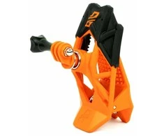 Sp Connect Helmet chin mount for adventure camera Dango Design (juodas/oranžinis)