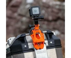 Sp Connect Helmet chin mount for adventure camera Dango Design (juodas/oranžinis)