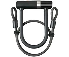 U-lock AXA Newton Mini+Cable 100*8, with steel cable