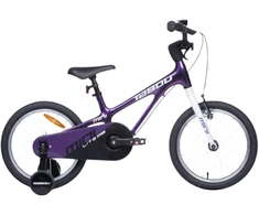 Ultralight children's bicycle TABOU Mini Lite MG, 18" violetinė-baltas