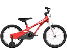Ultralight children's bicycle TABOU Rocket Lite MG, 16" red-baltas