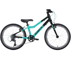 Ultralight children's bicycle TABOU Superlite 20, turquoise-juodas