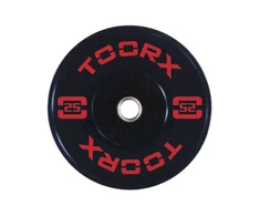 Weight plate TOORX Bumper Plate Absolute, 50 mm, 25 kg