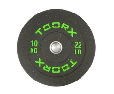 Weight plate TOORX Bumper Plate Crumb, 50 mm, 10 kg