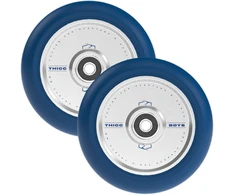 None Wheel for scooter FUZION Thiccboys Wheels 30 x 110mm Navy/Sidabrinis (pair)