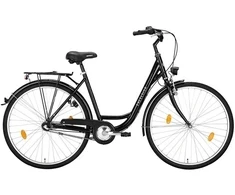 Women's bicycle EXCELSIOR Road Cruiser Alu, 28", 3k, juodas