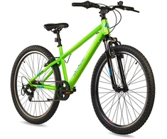 Youth bicycle S'COOL Xroc, 26" Neon Žalias/Ocean