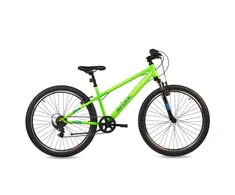 Youth bicycle S'COOL Xroc, 26" Neon Žalias/Ocean