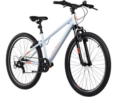 Vaikiškas dviratis S'COOL Xroc, 26" dangaus pilkos/neoninės oranžinės spalvos