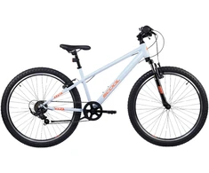 Vaikiškas dviratis S'COOL Xroc, 26" dangaus pilkos/neoninės oranžinės spalvos