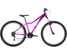 Youth bicycle TABOU Venom 1.0 W, 27.5" 17" M, pink-violetinė