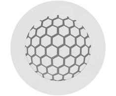 3D Gaminiai 3D-12111001 įleidžiama LED panelė/šviestuvas su korio formos piešiniu 9W, 4000K