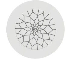 3D Gaminiai 3D-12111103 įleidžiama LED panelė/šviestuvas su piešiniu 9W, 4000K