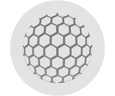 3D Gaminiai 3D-12121001 įleidžiama LED panelė su piešiniu 12W, 4000K
