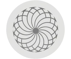 3D Gaminiai 3D-12131020 įleidžiama LED panelė su piešiniu 18W, 4000K