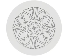 3D Gaminiai 3D-12131025 įleidžiama LED panelė su piešiniu 18W, 4000K