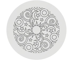 3D Gaminiai 3D-12131054 įleidžiama LED panelė su piešiniu 18W, 4000K