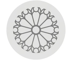 3D Gaminiai 3D-12131089 įleidžiama LED panelė su piešiniu 18W, 4000K