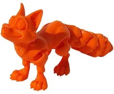 3D Gaminiai Lankstus žaislas Lapė