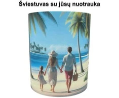 3D Gaminiai Sieninis šviestuvas su jūsų nuotrauka