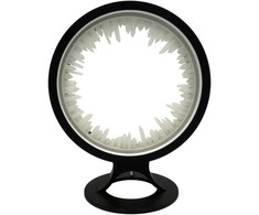 3D Gaminiai Stalinis LED šviestuvas Kristalai, apskritimo formos