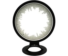3D Gaminiai Stalinis LED šviestuvas Kristalai, apskritimo formos