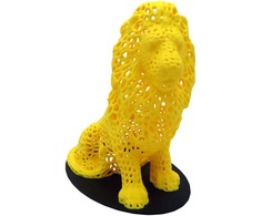 3D Gaminiai Stalinis LED šviestuvas Liūtas