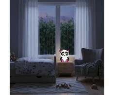3D Gaminiai Vaikiškas LED šviestuvas Panda