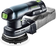 Ekscentrinis šlifuoklis Festool ETSC 125 3,0 I-Plus; 18 V; 2x3,0 Ah akum.