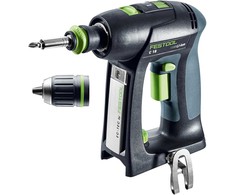 Suktuvas-gręžtuvas Festool C 18-Basic; 18 V; (be akumuliatoriaus ir pakrovėjo)