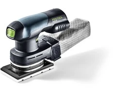 Plokštuminis šlifuoklis Festool Rutscher RTSC 400-Basic 18 V; (be akumuliatoriaus ir pakrovėjo)